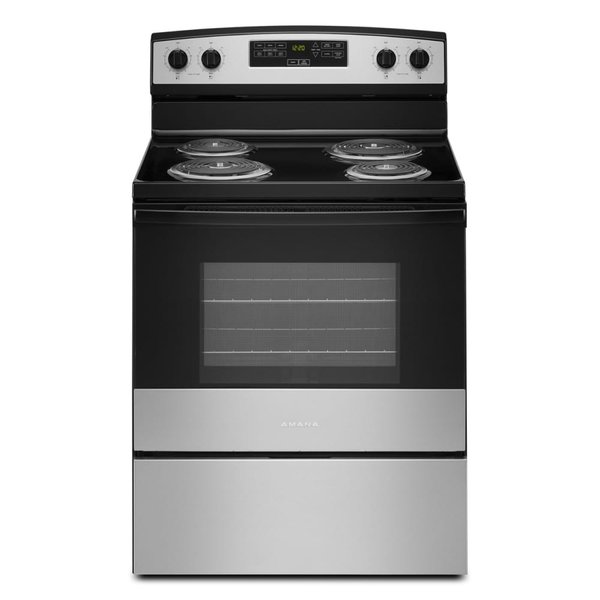 Amana 4.8-cu ft Electric Range (Stainless)