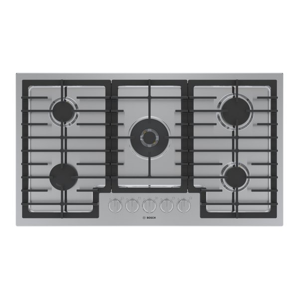Bosch 800 Series 36-in 5-Burner Gas Cooktop