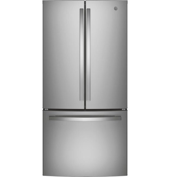 GE 24.8-cu ft French Door Refrigerator (33-in)