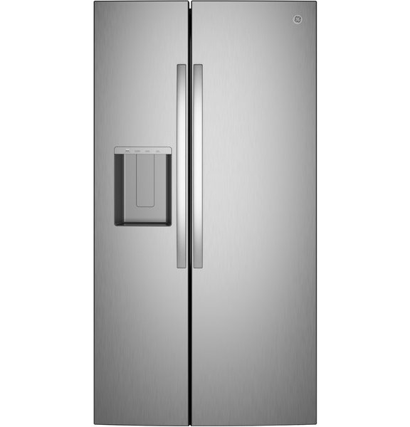 GE 27.7-cu ft Smart Side-by-Side Refrigerator