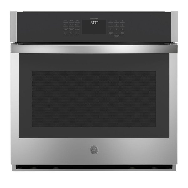 GE 30-in Smart Single Wall Oven, Air Fry
