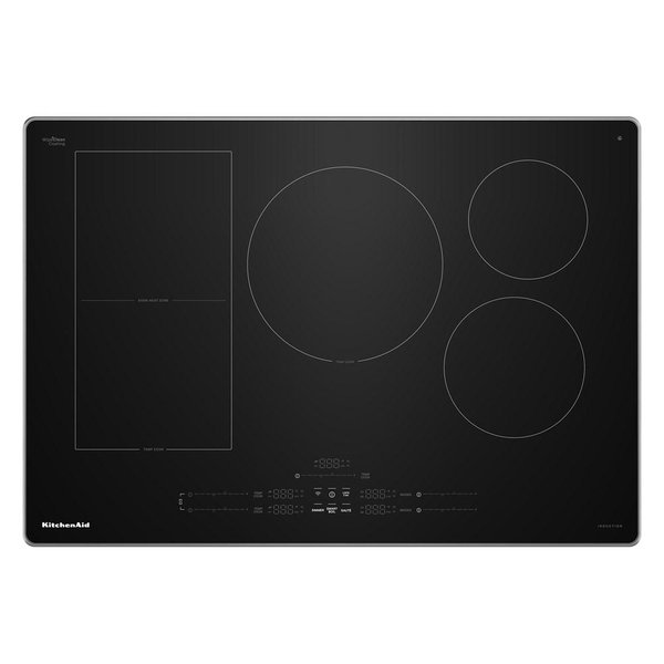 KitchenAid 30-in Induction Cooktop, 5 Zones