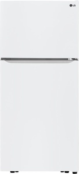 LG 20.2-cu ft Top-Freezer Refrigerator (White, 30-in)