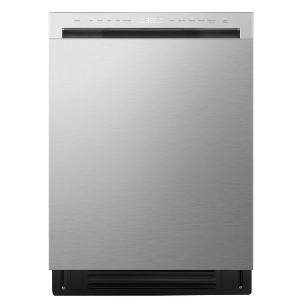 LG 24-in Front Control Dishwasher, PrintProof Stainless