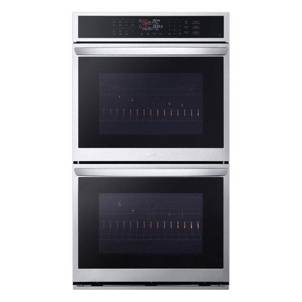 LG 30-in Smart Double Wall Oven, Air Fry