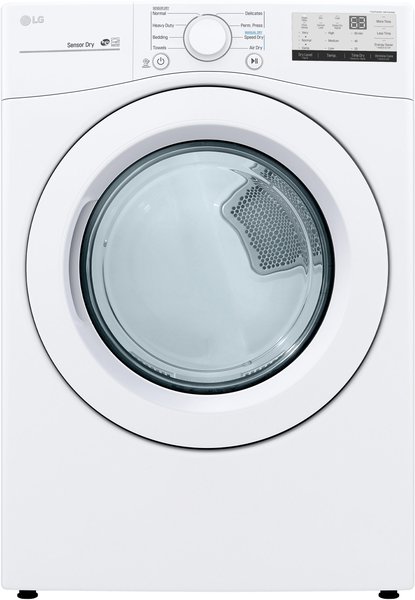 LG 7.4-cu ft Stackable Vented Gas Dryer