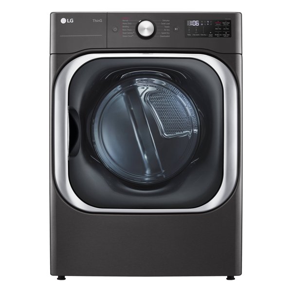 LG TurboSteam 9-cu ft Vented Electric Dryer