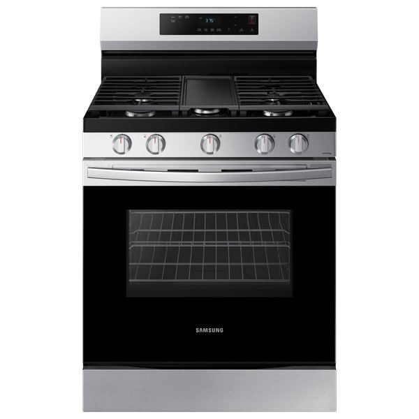 Samsung 6.0-cu ft Smart Gas Range with Griddle